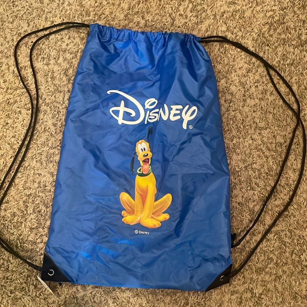 Disney Pluto Drawstring Bag BRAND NEW